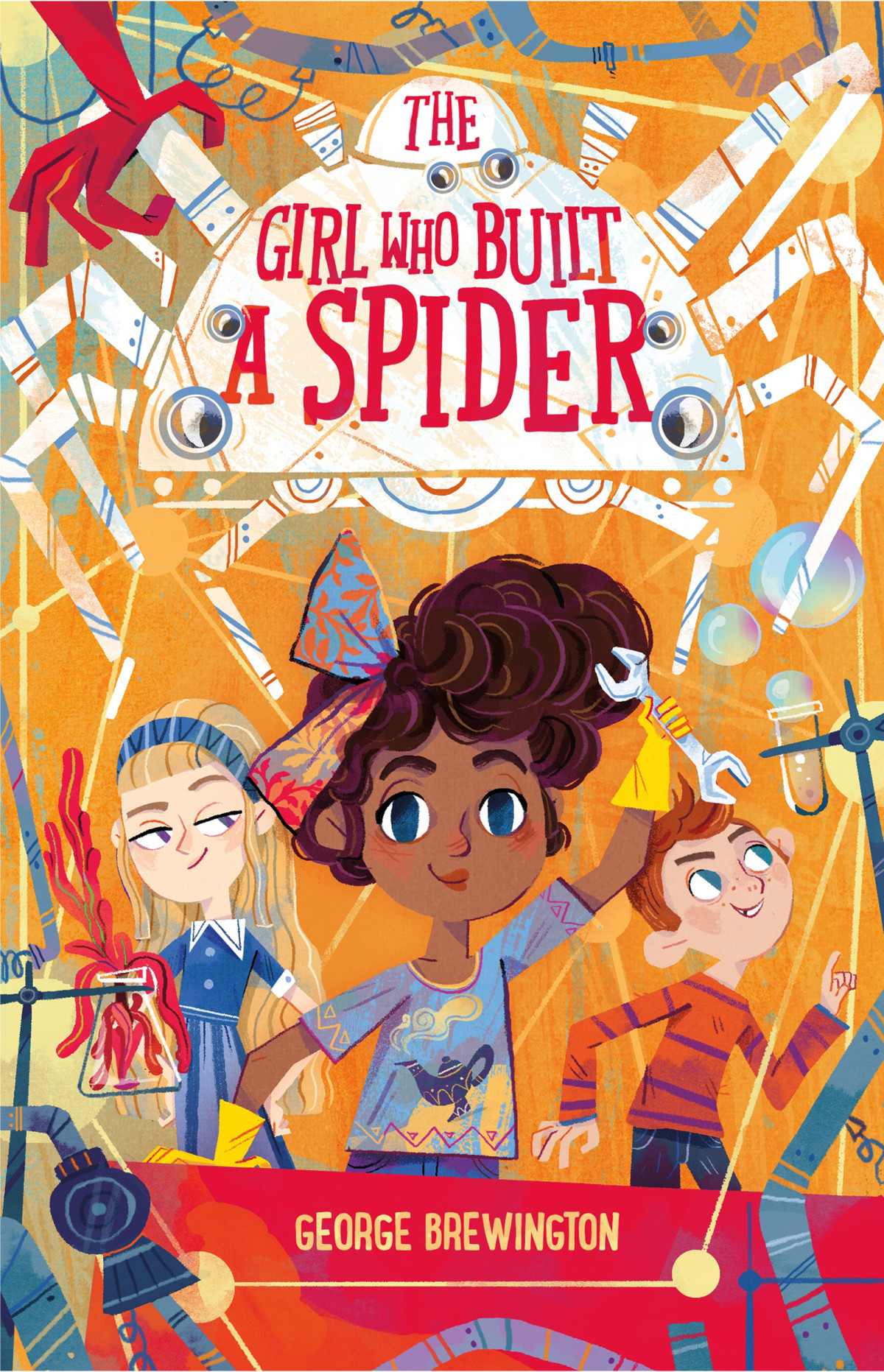 The Girl Who Built A Spider 1st Edition George Brewington