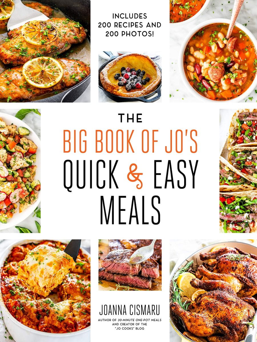 The Big Book Of Jos Quick And Easy Meals Includes 200 Recipes And 200 Photos Joanna Cismaru