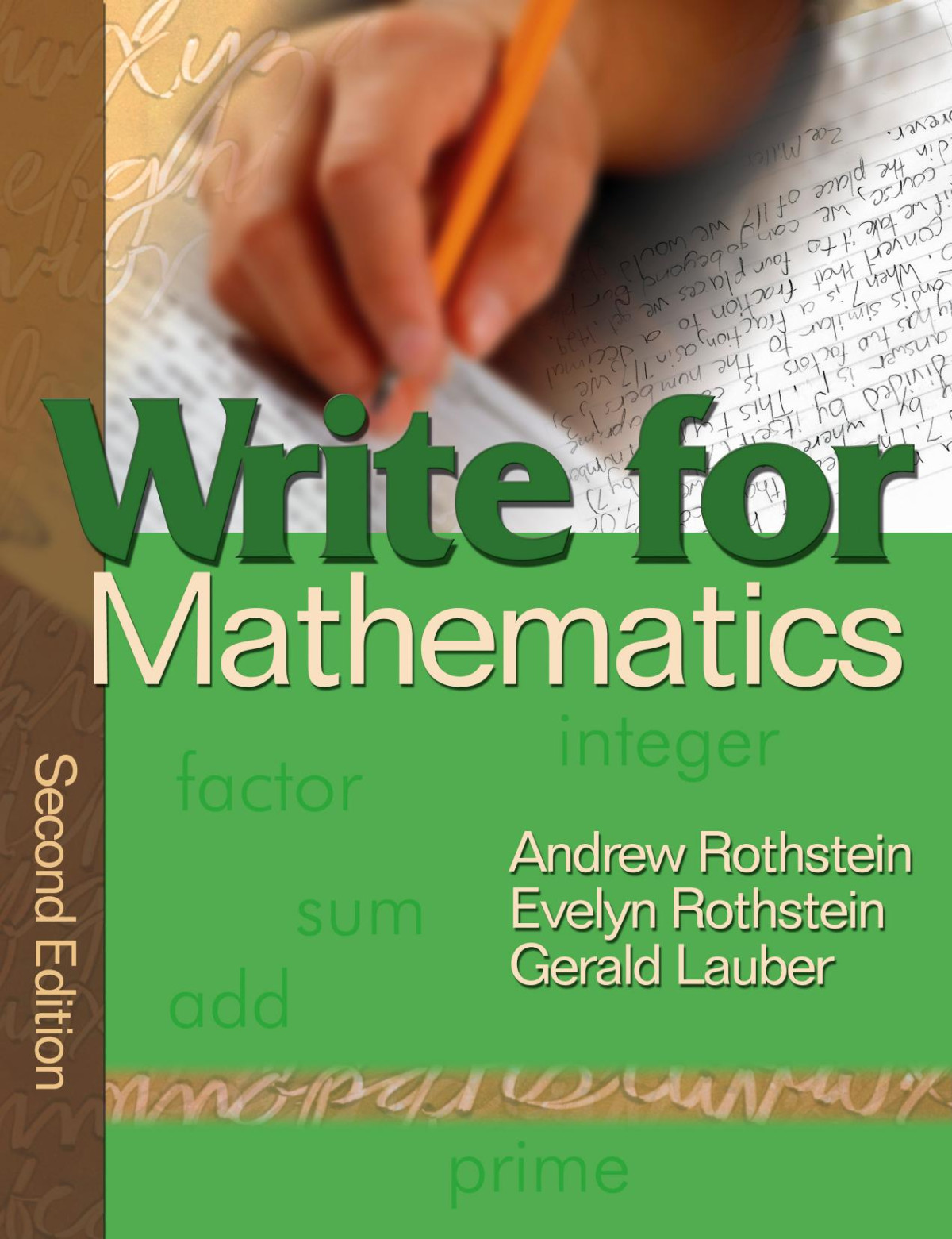 Write For Mathematics 2nd Edition Andrew Rothstein Evelyn Rothstein
