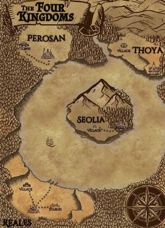 A Kingdom Of Frost And Fear The Four Kingdoms Book 2 Whitney Dean