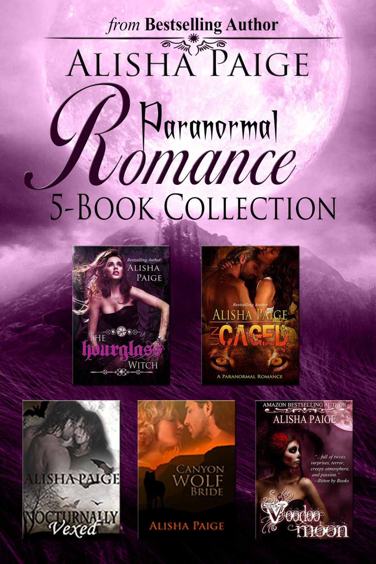 Paranormal 5book Collection The Very Best Of Alisha Paiges Sensual Dark Romance Alisha Paige