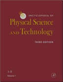 Encyclopedia Of Physical Science And Technology 3rd Edition Robert A Meyers