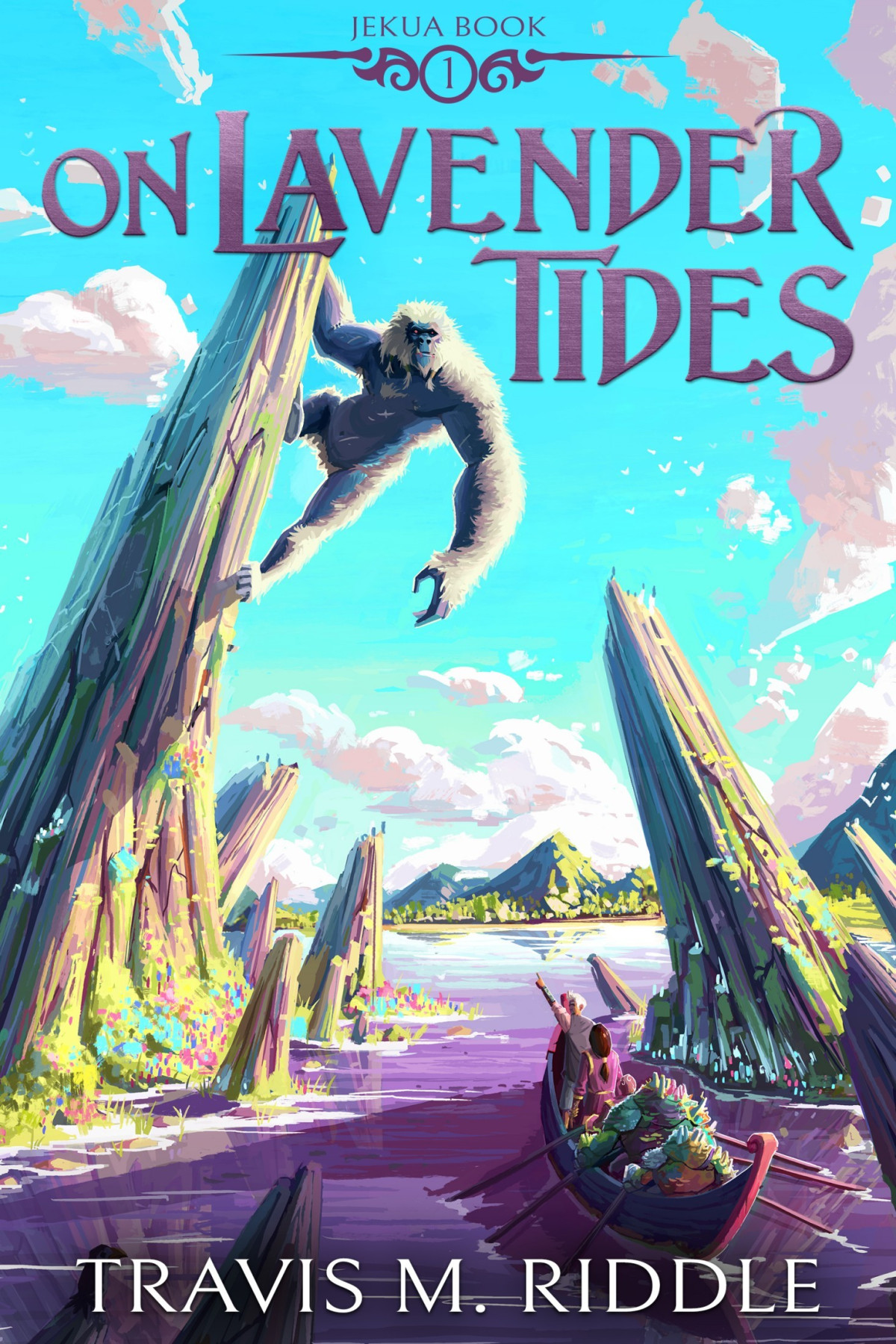 On Lavender Tides Travis M Riddle