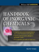 Handbook Of Inorganic Chemicals Pradyot Patnaik