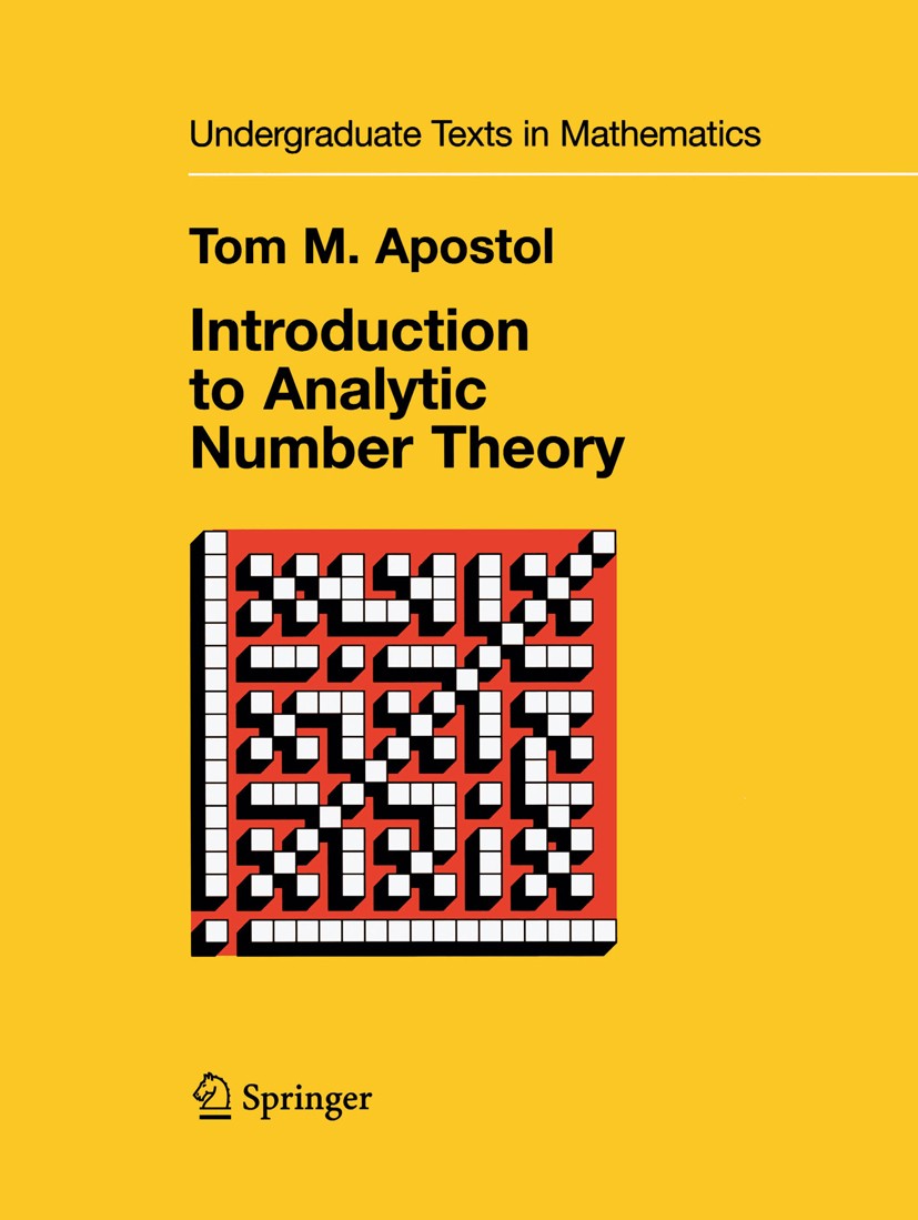 Introduction To Analytic Number Theory Tom M Apostol
