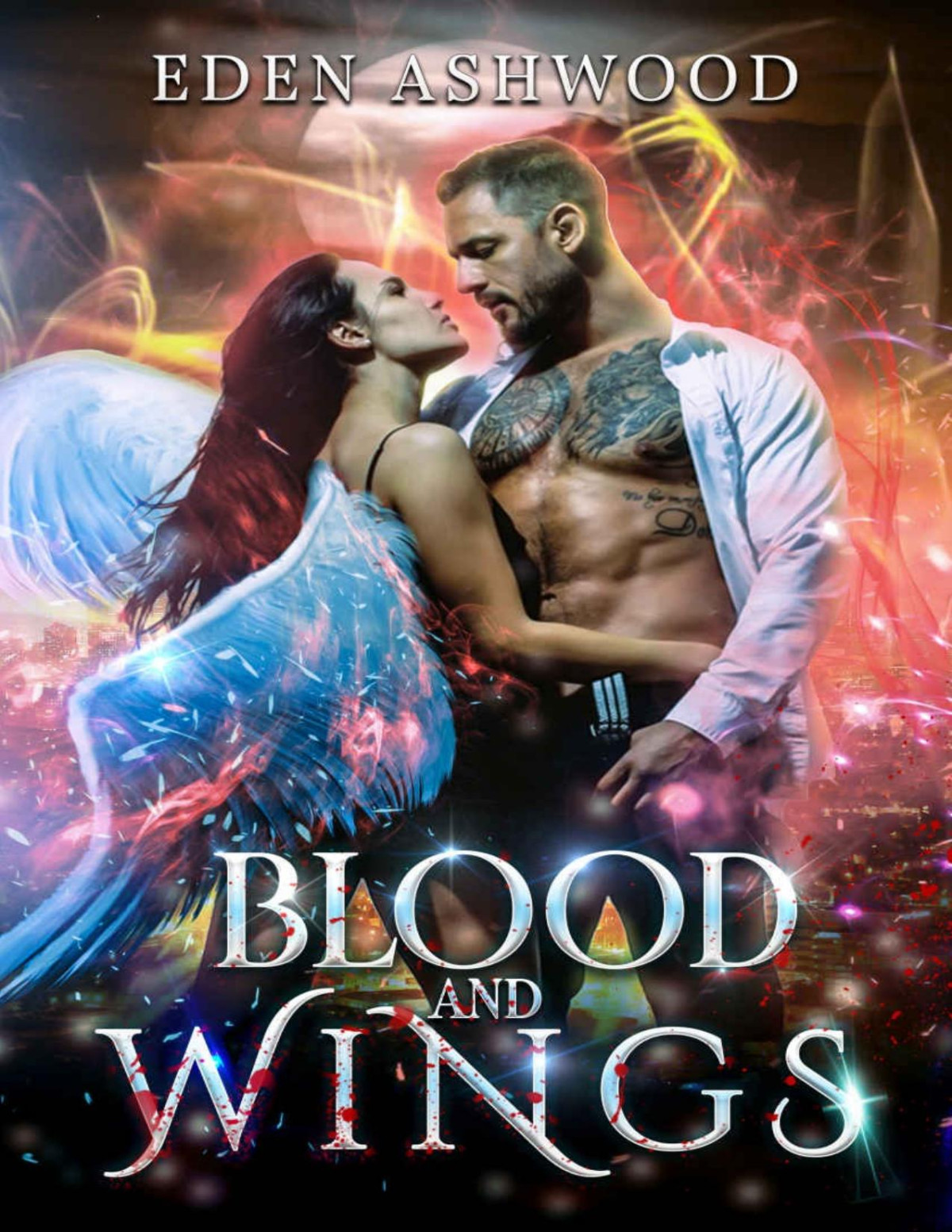 Blood And Wings Book1 A Steamy Alphavampire Angel Enemiesto Lovers Romance Eden Ashwood