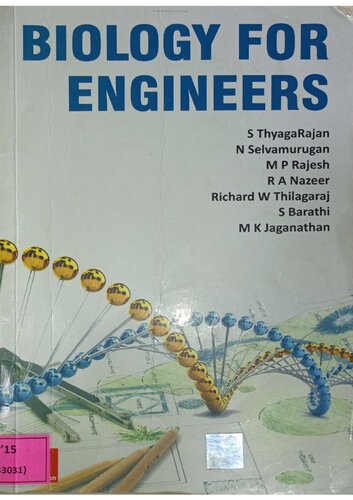 Biology For Engineers S Thyagarajan N Selvamurugan M P Rajesh