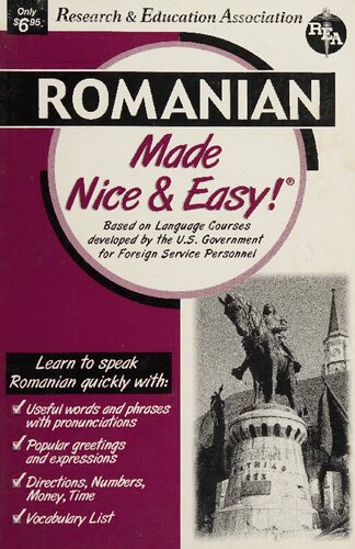 Romanian Made Nice Easy The Editors Of Rea