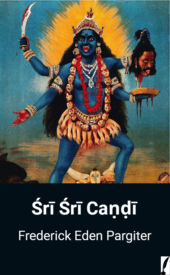 Sri Sri Chandi Ed 1 1st Edition Frederick Eden Pargiter
