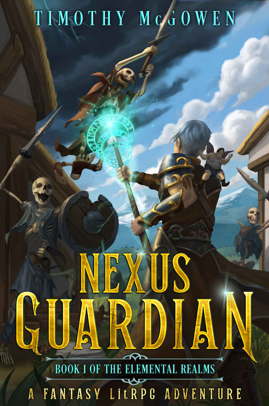 Nexus Guardian Book 1 A Fantasy Litrpg Adventure The Elemental Realms Timothy Mcgowen