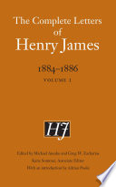 The Complete Letters Of Henry James 18841886 Volume 1 Henry James