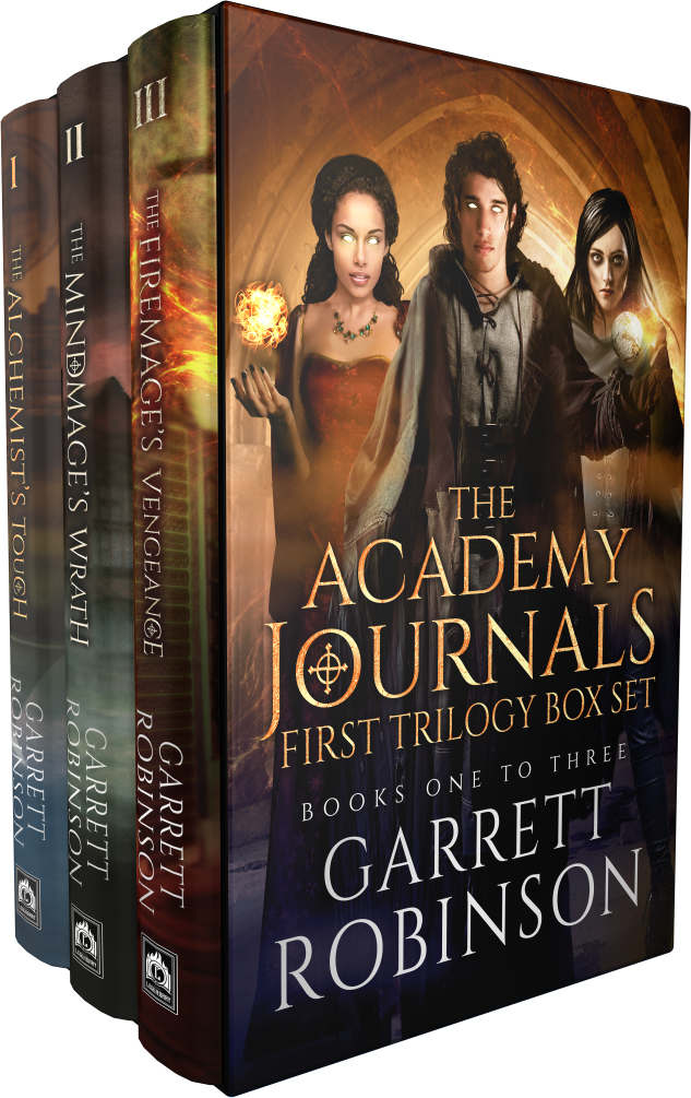 The Academy Journals First Trilogy Box Set Books 13 Of The Academy Journals Garrett Robinson