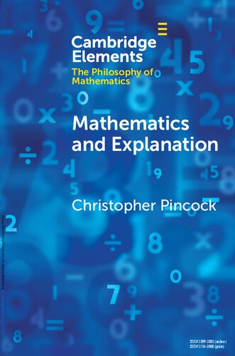 Mathematics And Explanation Christopher Pincock