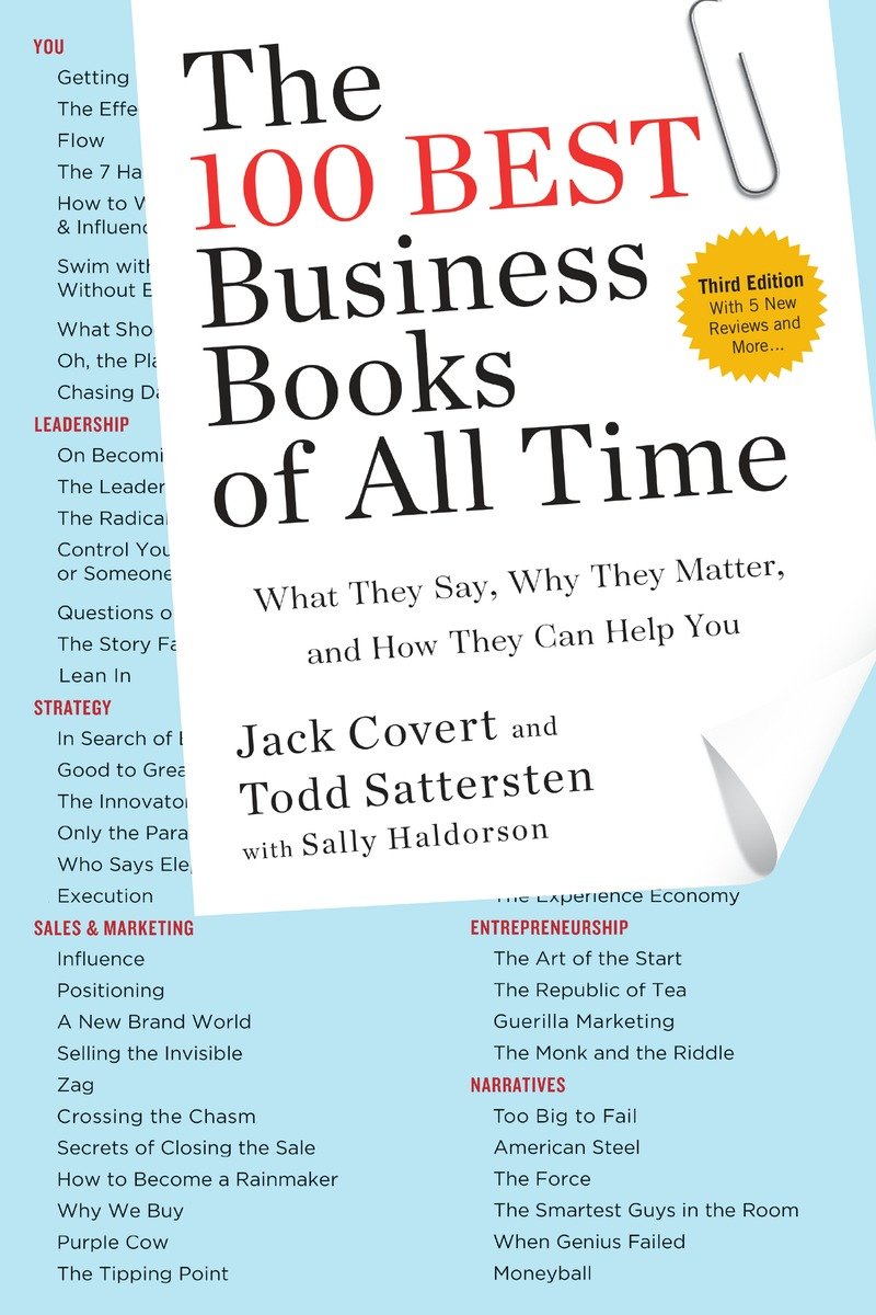 The 100 Best Business Books Of All Time Jack Covert