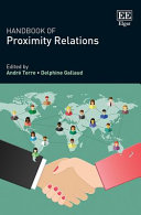 Handbook Of Proximity Relations André Torre Delphine Gallaud