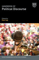 Handbook Of Political Discourse Piotr Cap