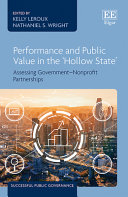 Performance And Public Value In The Hollow State Kelly Leroux