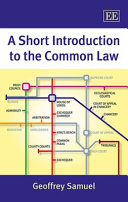 A Short Introduction To The Common Law Geoffrey Samuel
