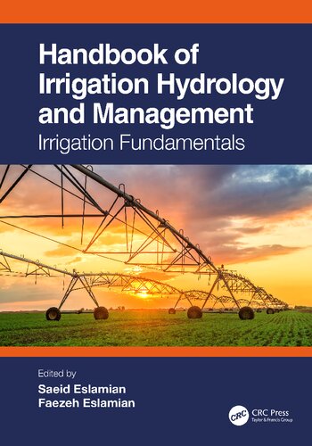 Handbook Of Irrigation Hydrology And Management 1st Edition Saeid Eslamian