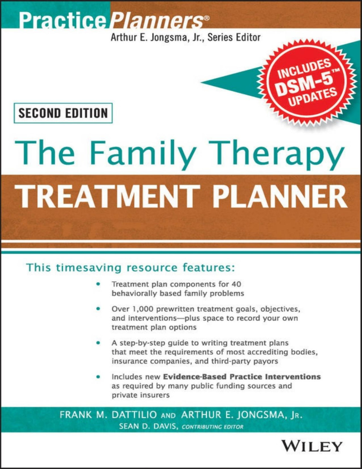 The Family Therapy Treatment Planner With Dsm5 Updates Frank M Dattilio Arthur E Jongsma Sean D Davis