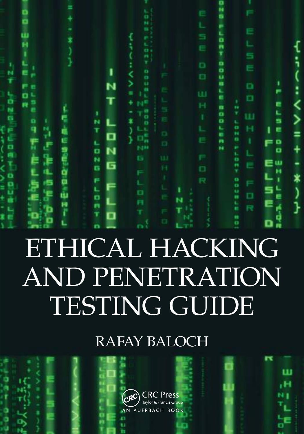 Ethical Hacking And Penetration Testing Guide Rafay Baloch