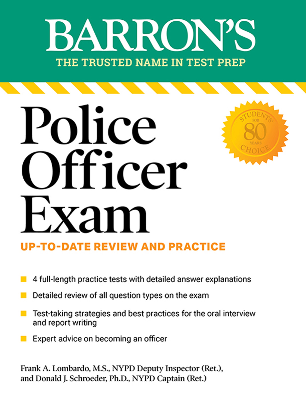 Police Officer Exam Eleventh Edition 11th Donald J Schroeder