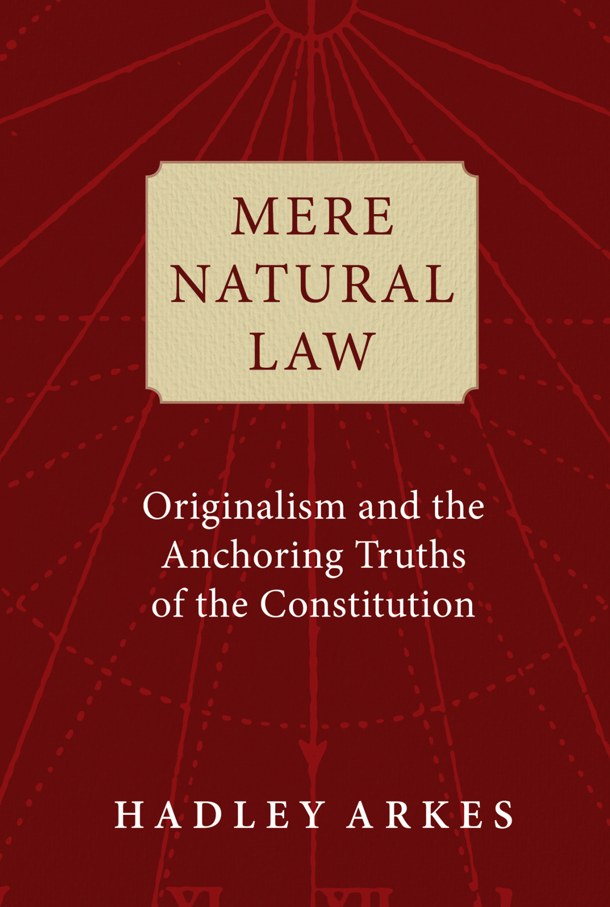 Mere Natural Law Originalism And The Anchoring Truths Of The Constitution Hadley Arkes