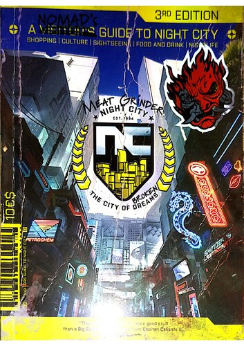 A Nomads Guide To Night City 3rd Edition Cd Projekt Red