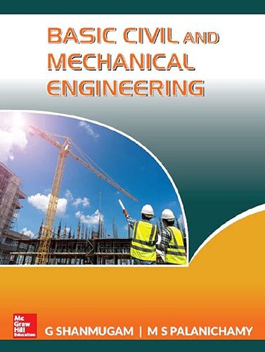 Basic Civil And Mechanical Engineering G Shanmugam M S Palanichamy