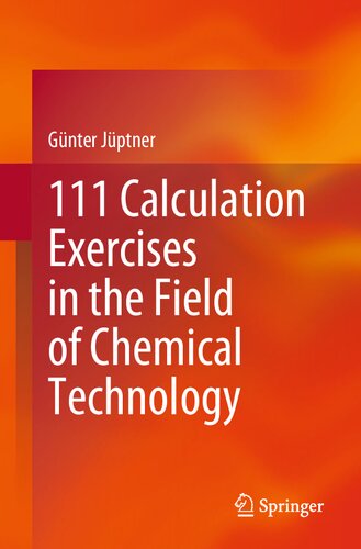 111 Calculation Exercises In The Field Of Chemical Technology Jptner G