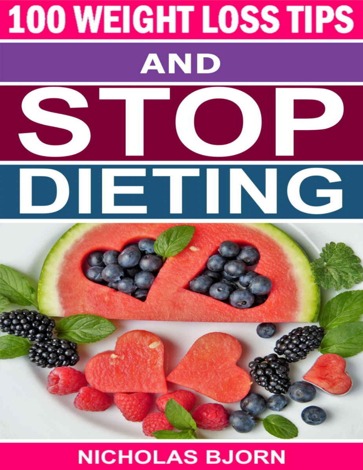 100 Weight Loss Tips Stop Dieting Nicholas Bjorn