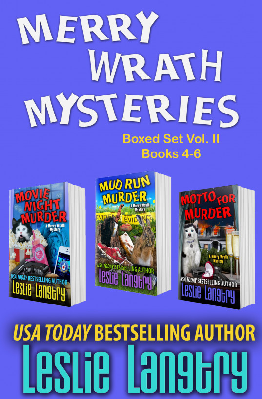 Merry Wrath Mysteries Boxed Set Volume Ii Books 46 Leslie Langtry