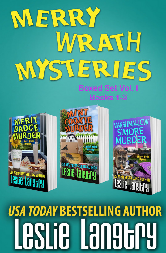Merry Wrath Mysteries Boxed Set Volume I Books 13 Kindle Leslie Langtry