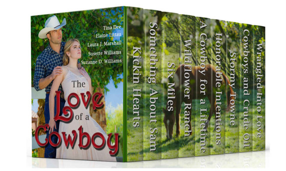 The Love Of A Cowboy Susette Williams Tina Dee Laura J Marshall Elaine Littau Suzanne D Williams