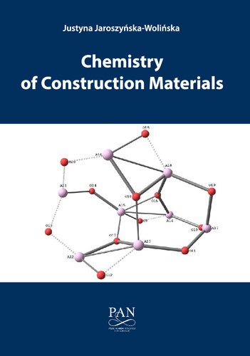 Chemistry Of Construction Materials Jaroszyskawoliska J
