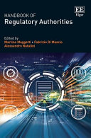Handbook Of Regulatory Authorities Martino Maggetti Fabrizio Di Mascio
