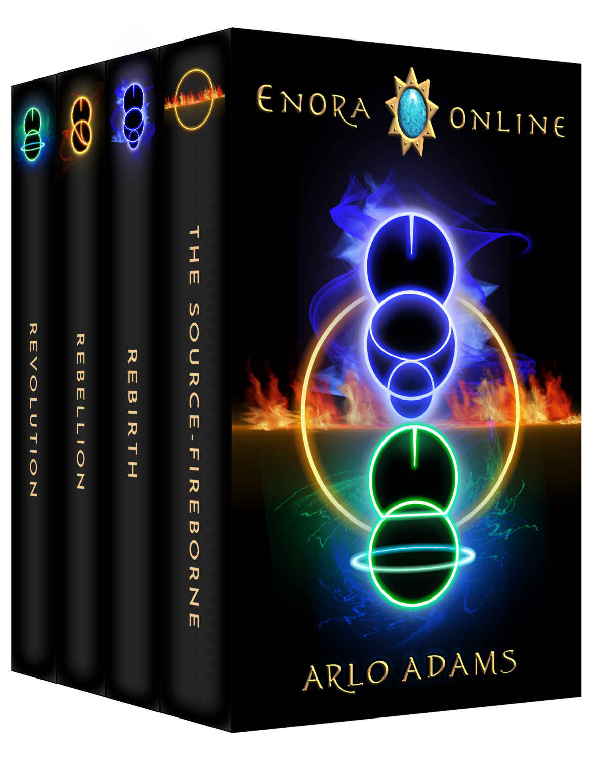 Enora Online Volumes 7510 A Litrpg Gamelit Fantasy Adventure Adams
