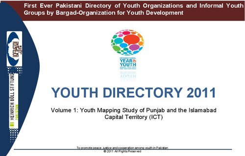Punjab Youth Directory 2011 1st Edition Lead Researcher And Author Dr Shahbaz Israr Khan Editor Iqbal Haider Butt