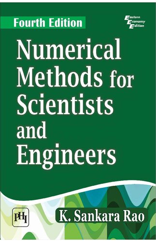 Numerical Methods For Scientists And Engineers Fourth Edition Rao