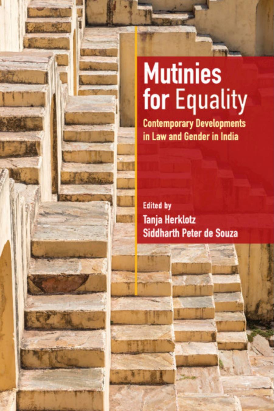 Mutinies For Equality Contemporary Developments In Law And Gender In India Tanja Herklotz