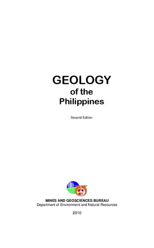 Geology Of The Philippines 2nd Edition 2nd Edition Mines And Geosciences Bureau