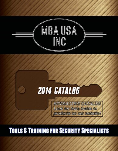 Mba Usa 2014 Tool Catalog Mba Usa