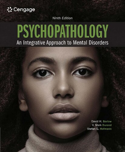 Psychopathology An Integrative Approach To Mental Disorders 9th Edition David H Barlow