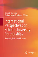 International Perspectives On Schooluniversity Partnerships Research Policy And Practice Daniela Acquaro