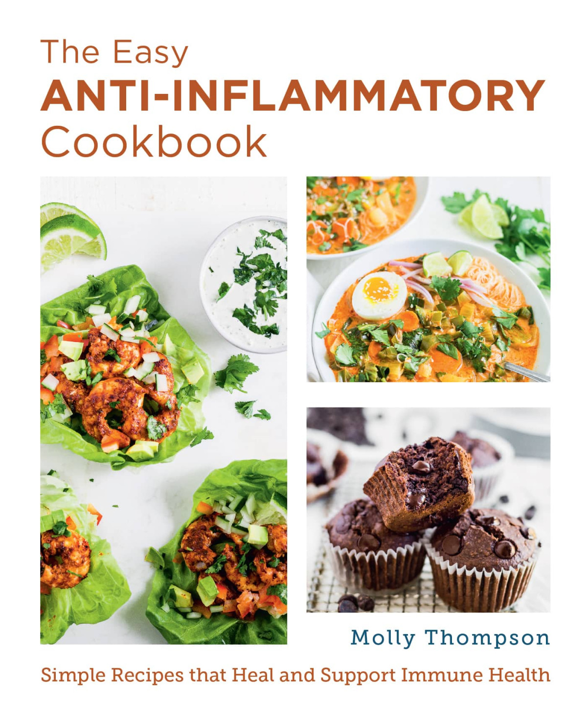 The Easy Antiinflammatory Cookbook 1st Edition Molly Thompson