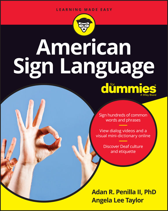 American Sign Language For Dummies For Dummies Language Literature Penilla