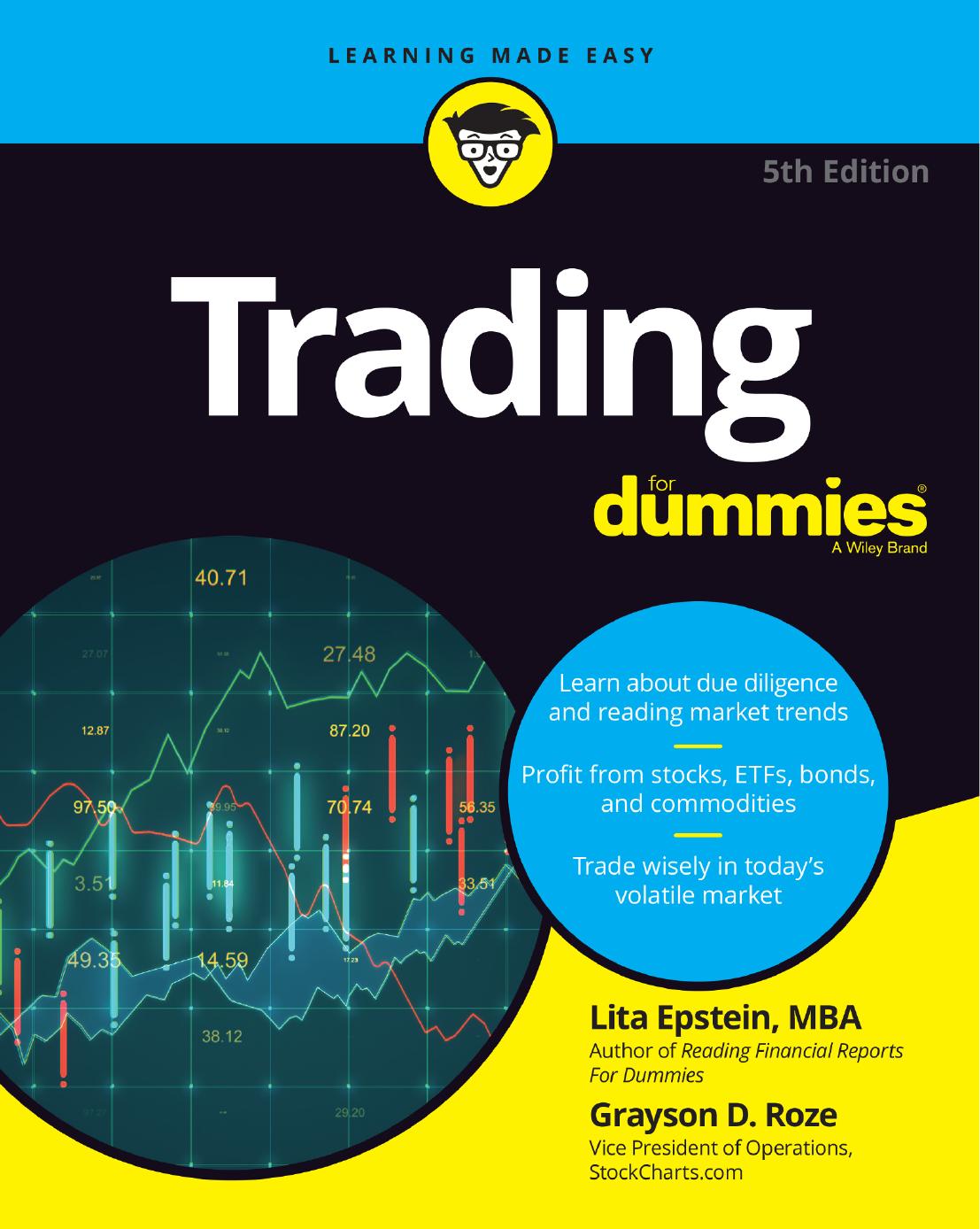 Trading For Dummies 5th Edition 5th Lita Epstein Grayson D Roze
