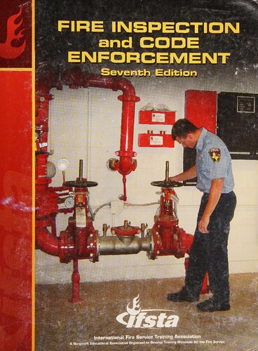 Fire Inspection And Code Enforcement 7th Edition Ifsta