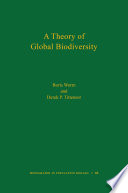 A Theory Of Global Biodiversity Mpb60 Boris Worm Derek P Tittensor