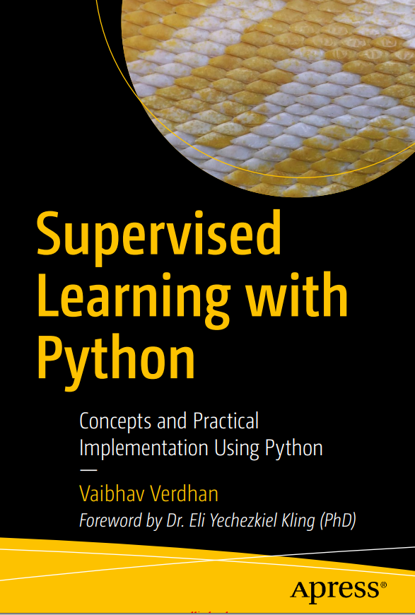 Supervised Learning With Python Vaibhav Verdhan